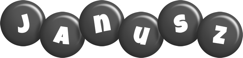 Janusz candy-black logo