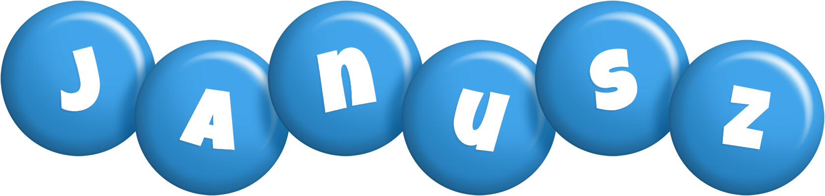 Janusz candy-blue logo