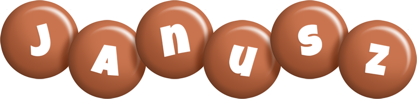 Janusz candy-brown logo
