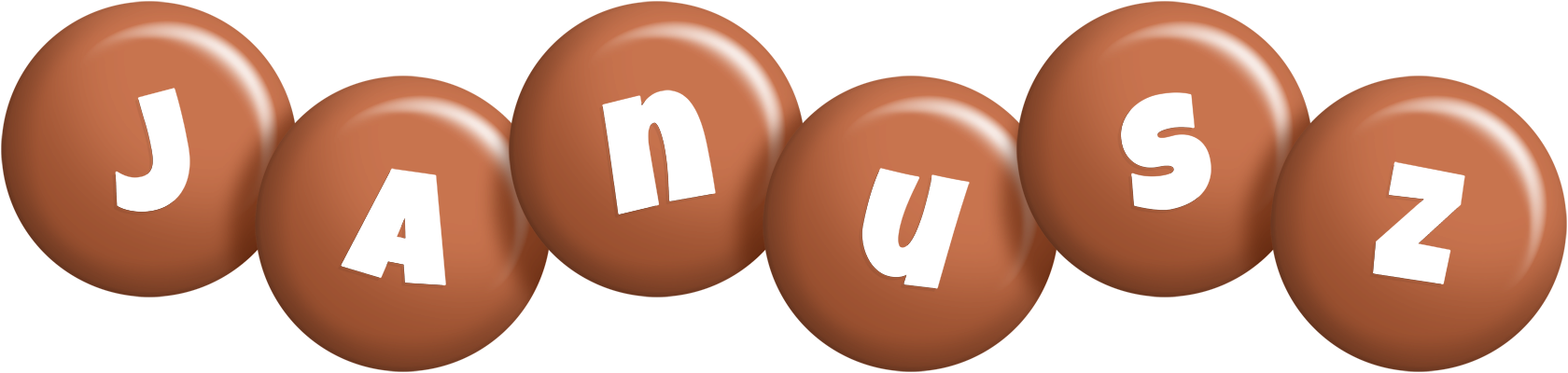 Janusz candy-brown logo