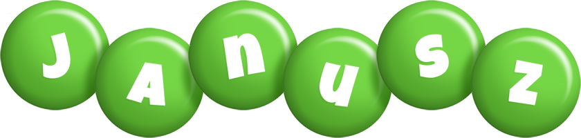 Janusz candy-green logo