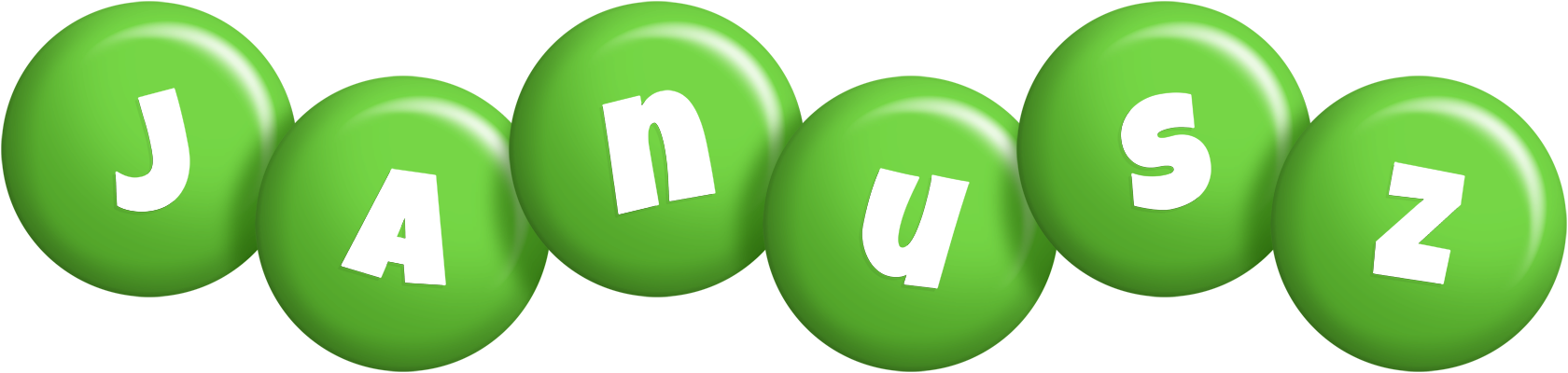 Janusz candy-green logo