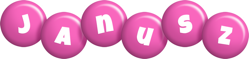 Janusz candy-pink logo