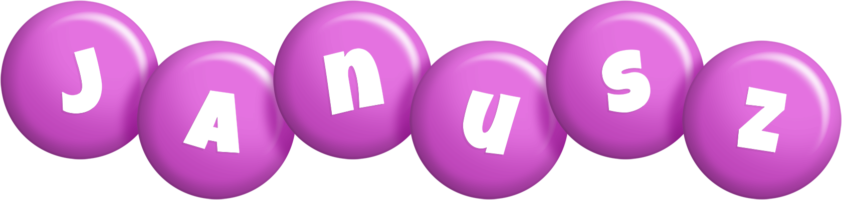 Janusz candy-purple logo