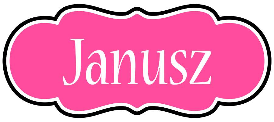 Janusz invitation logo