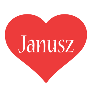 Janusz love logo