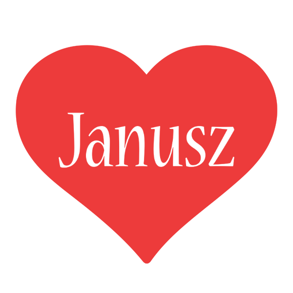 Janusz love logo