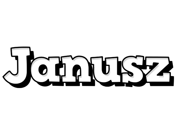 Janusz snowing logo