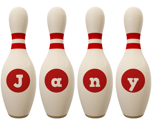 Jany bowling-pin logo