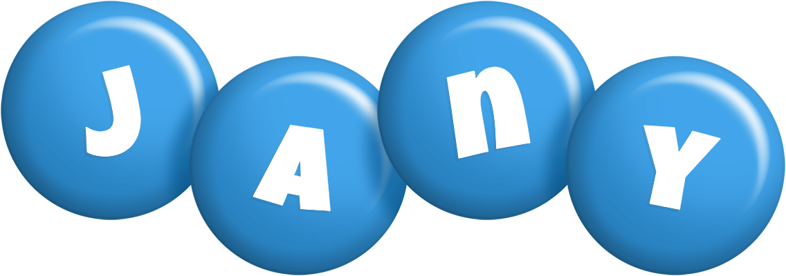 Jany candy-blue logo