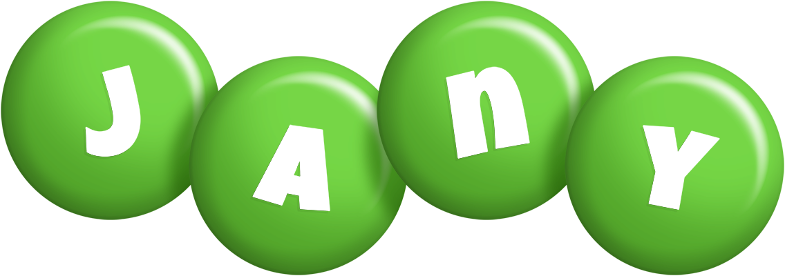Jany candy-green logo