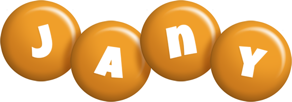 Jany candy-orange logo