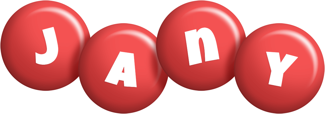 Jany candy-red logo
