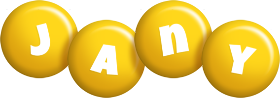 Jany candy-yellow logo