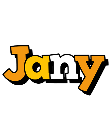 Jany cartoon logo