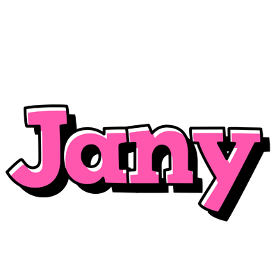 Jany girlish logo