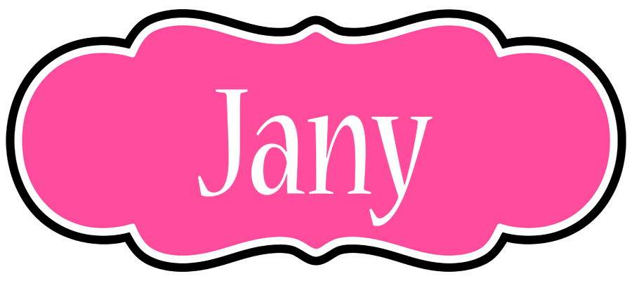 Jany invitation logo