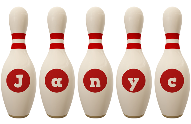 Janyc bowling-pin logo