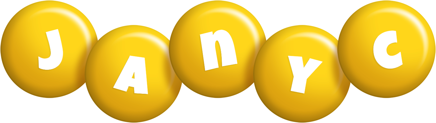 Janyc candy-yellow logo