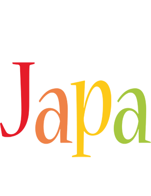 Japa birthday logo