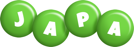 Japa candy-green logo