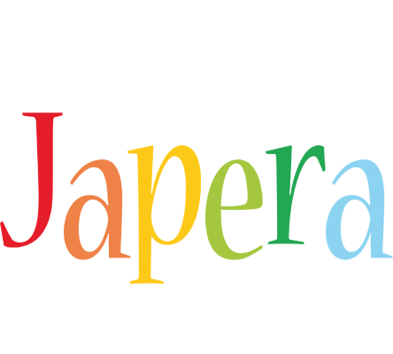 Japera birthday logo