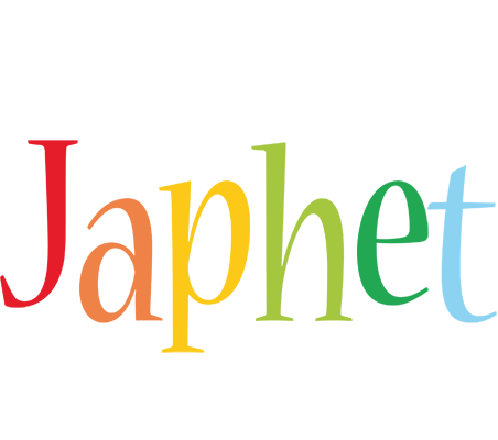 Japhet birthday logo