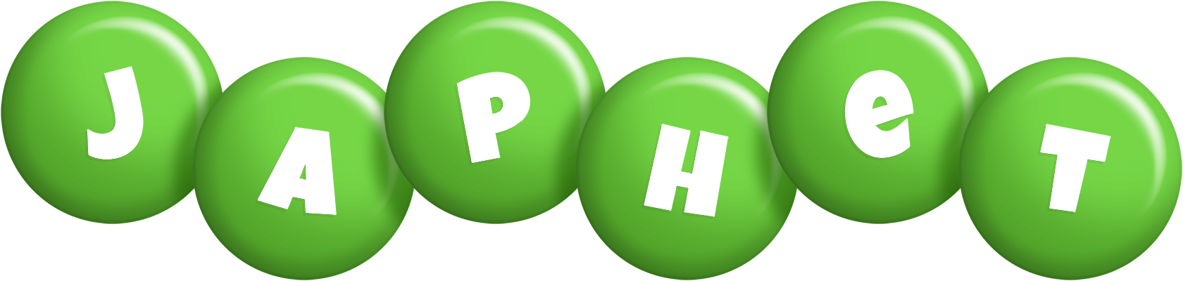 Japhet candy-green logo
