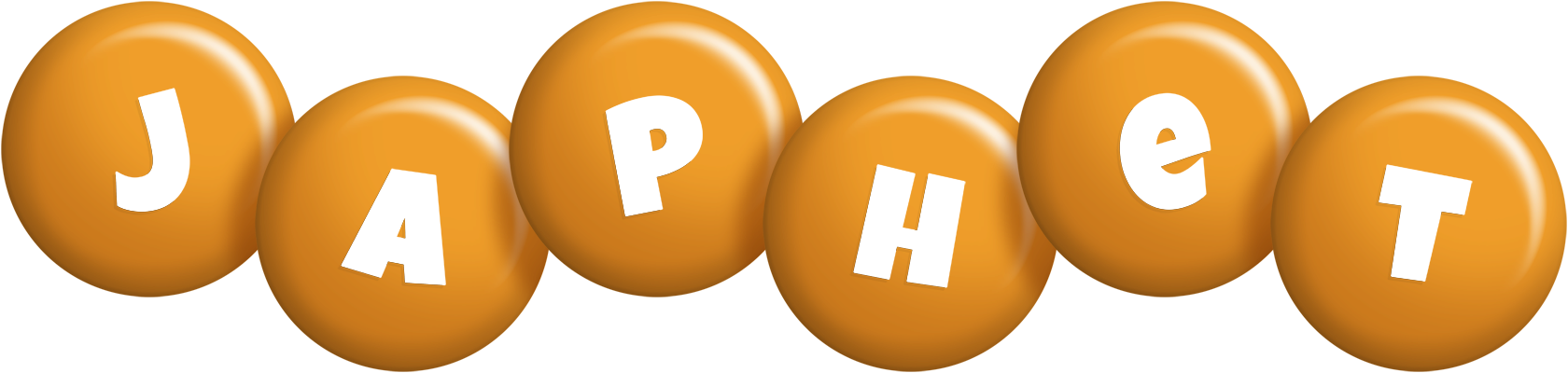 Japhet candy-orange logo