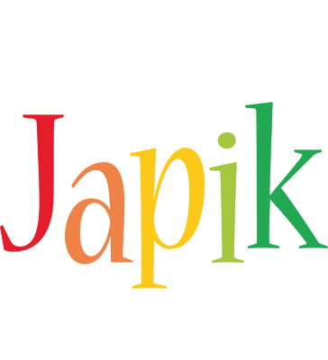 Japik birthday logo