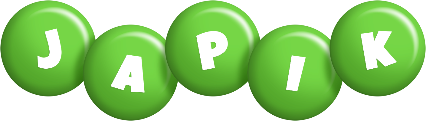 Japik candy-green logo