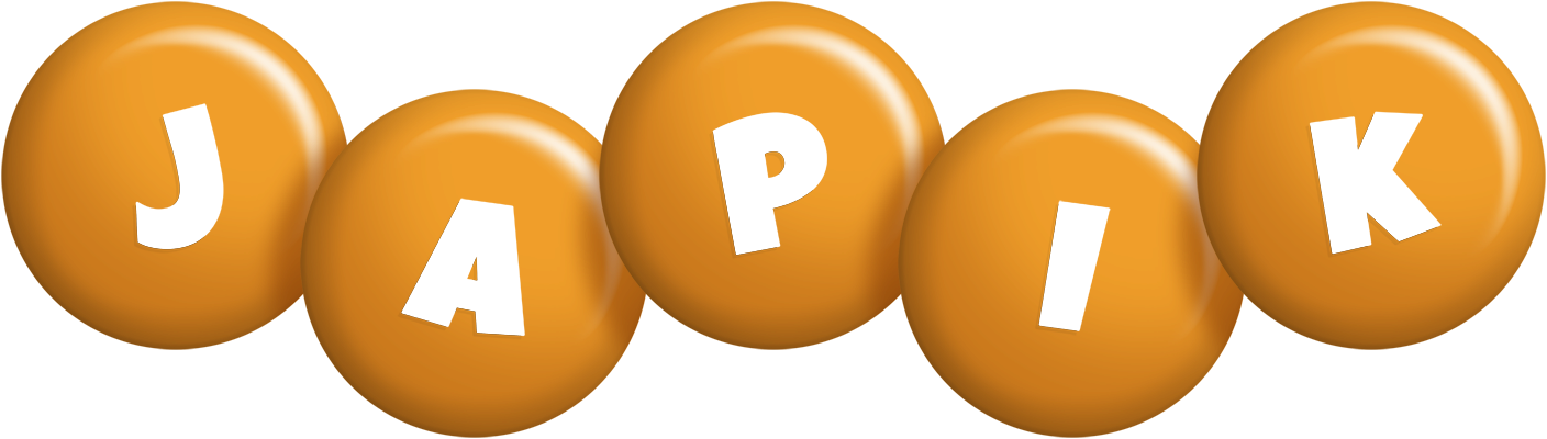 Japik candy-orange logo