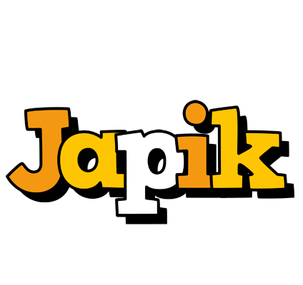Japik cartoon logo