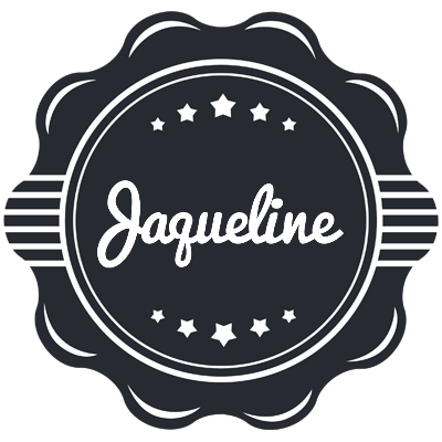 Jaqueline badge logo