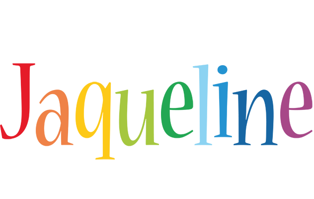 Jaqueline birthday logo