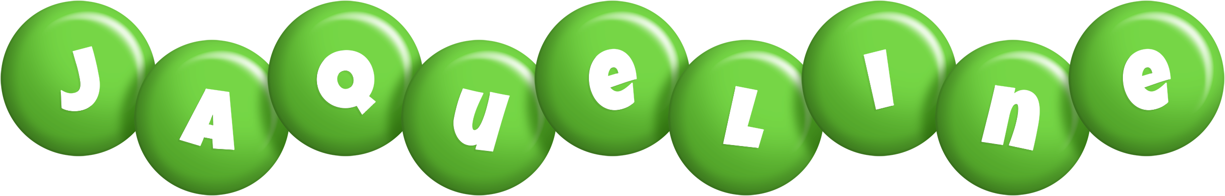 Jaqueline candy-green logo