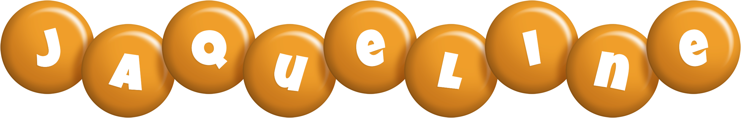 Jaqueline candy-orange logo