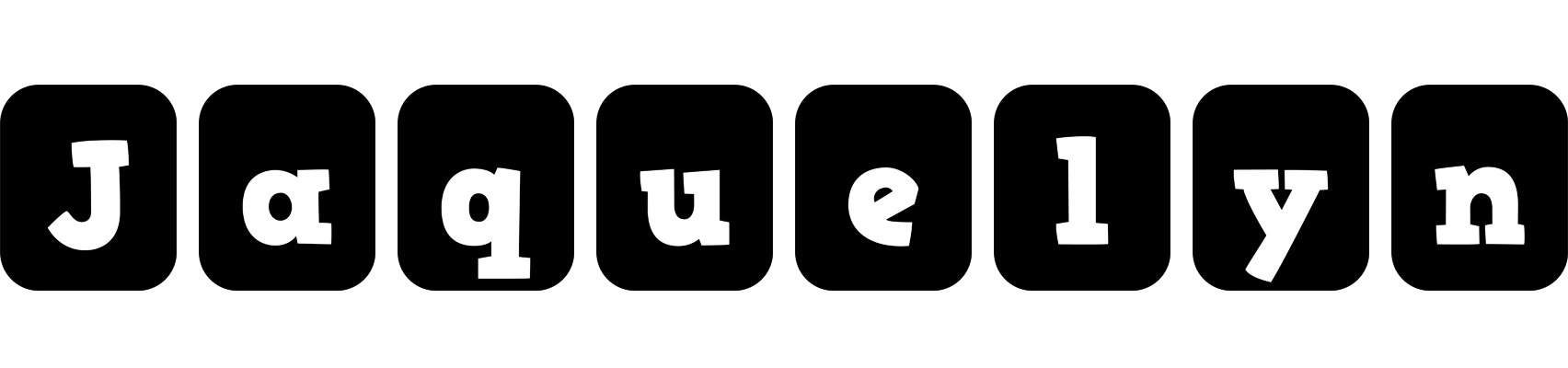 Jaquelyn box logo