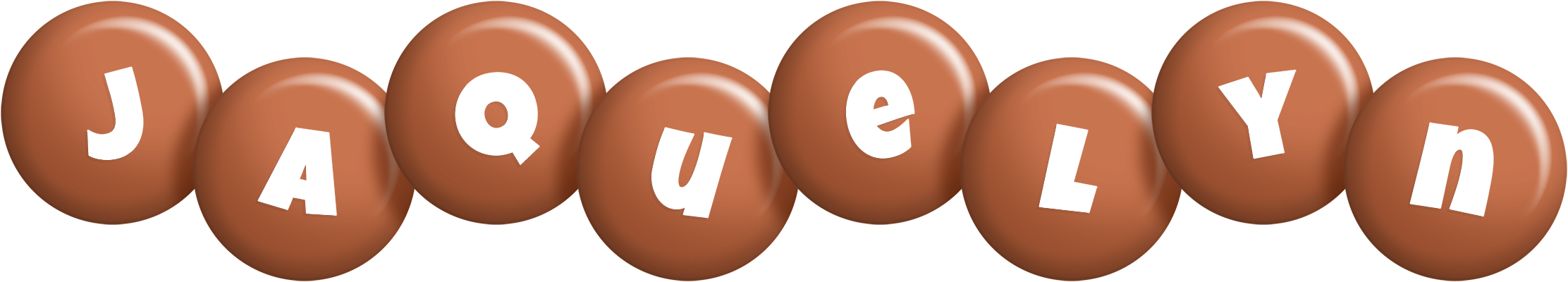 Jaquelyn candy-brown logo