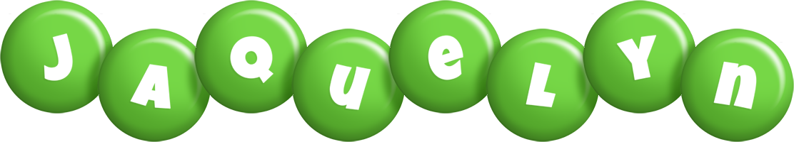 Jaquelyn candy-green logo