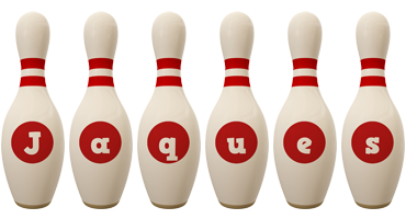 Jaques bowling-pin logo