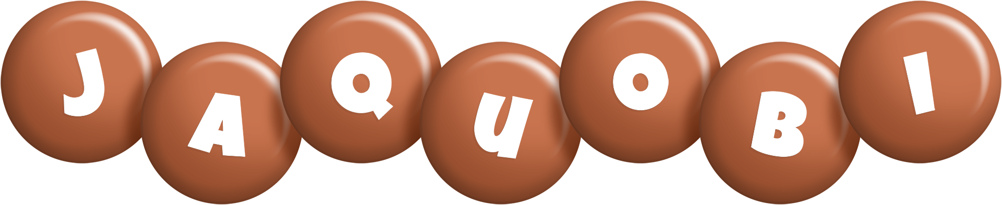 Jaquobi candy-brown logo
