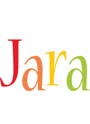 Jara birthday logo