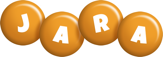 Jara candy-orange logo