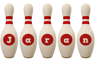 Jaran bowling-pin logo