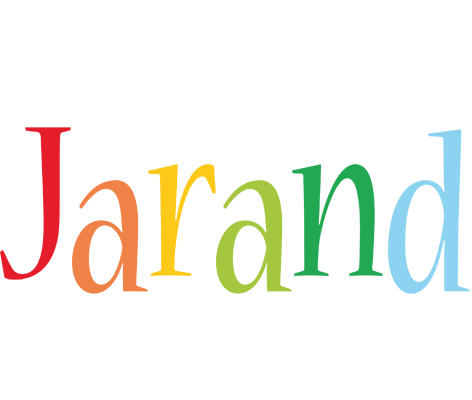 Jarand birthday logo