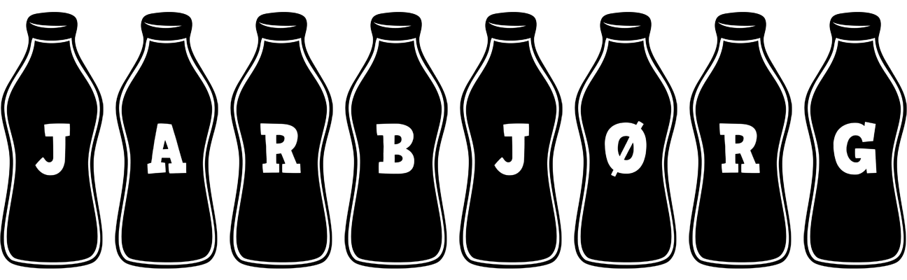 Jarbjørg bottle logo