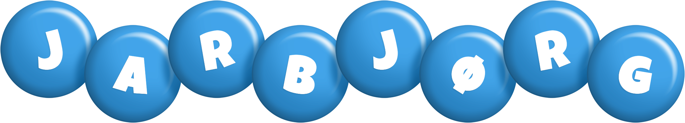Jarbjørg candy-blue logo