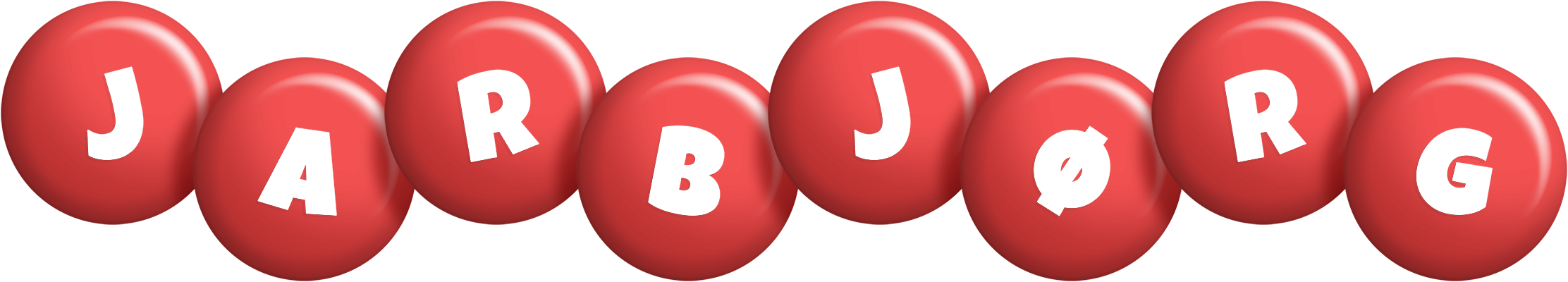 Jarbjørg candy-red logo