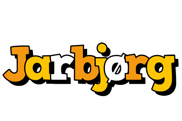 Jarbjørg cartoon logo